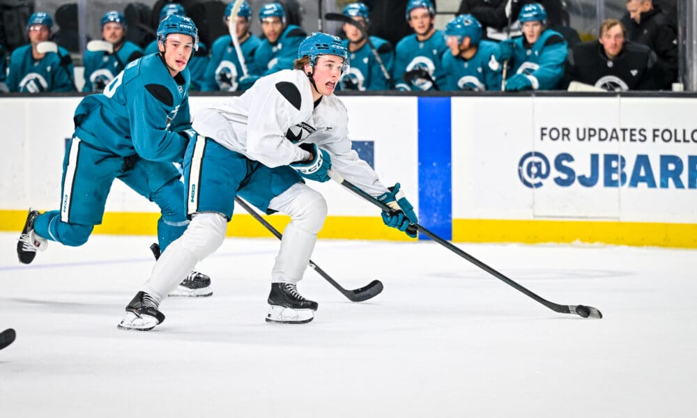 Pre-Season Preview/Lines #1: Celebrini Back on Ice, Misa Should Play Tonight