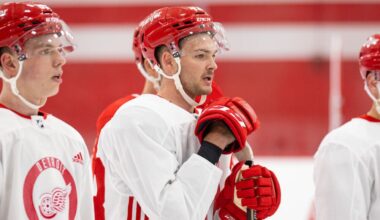 Carter Mazur, Red Wings prospect