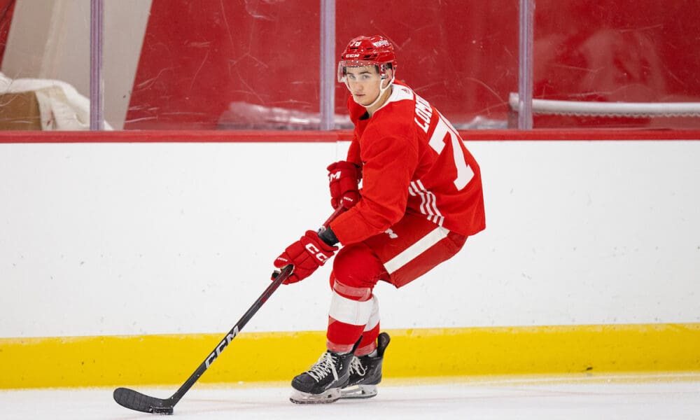 Amadeus Lombardi,, Red Wings prospect