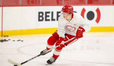 Nate Danielson, Red Wings prospect