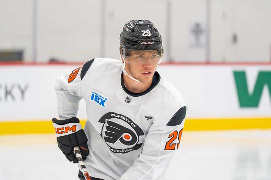 Philadelphia Flyers Nikita Grebenkin