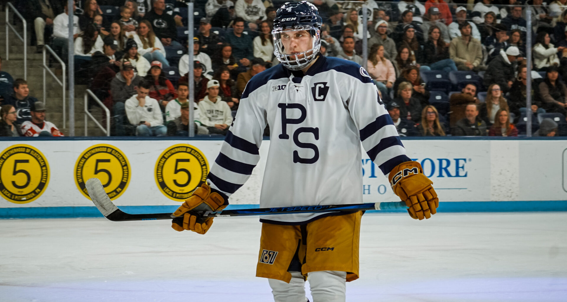 Former Penn State Hockey Player Simon Mack Signs For Calgary Wranglers