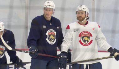 Florida Panthers training camp ramps up as season opener on Oct. 7 against Blackhawks