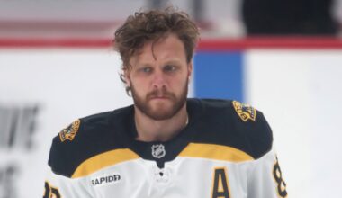 David Pastrnak Returns From Injury, Makes Training Camp Debut