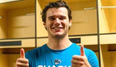 How Have Sharks' D Prospects Dickinson, Cagnoni & Wang Improved?