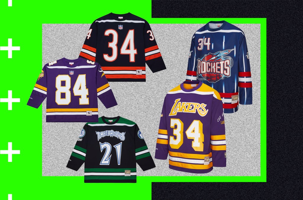 The Best NFL & NBA Merch Are These Throwback Hockey Jerseys: Shop Here