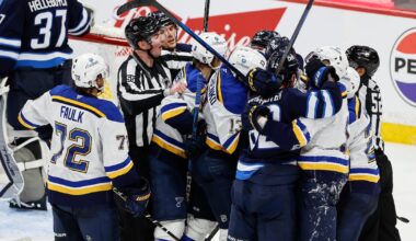 Mark Scheifele injury turns up heat as Winnipeg Jets, St. Louis Blues head to Game 6