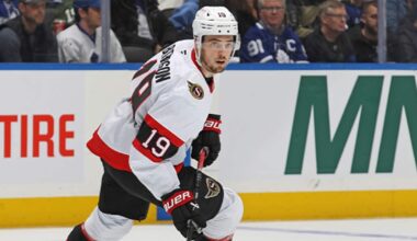 Drake Batherson ‘pulled something’ in Ottawa Senators practice, Tyler Kelven to return soon