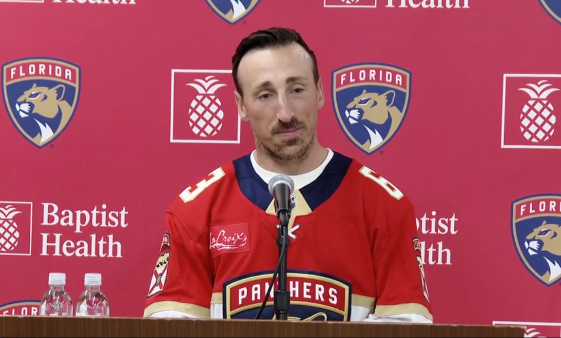 Brad Marchand didn’t expect to stay with the Panthers this season. Here’s why he could - WSVN 7News | Miami News, Weather, Sports
