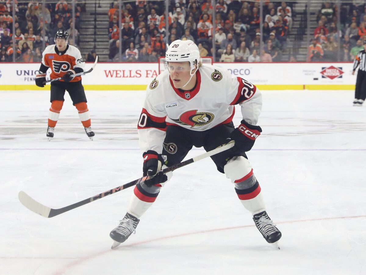 Fabian Zetterlund Ottawa Senators