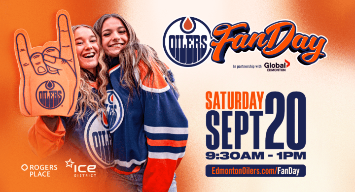 880 CHED Supports the Edmonton Oilers Fan Day
