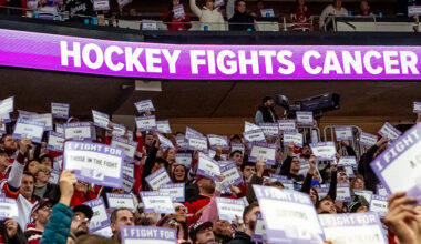 On Nov. 25, Hockey Fights Cancer Night at Prudential Center, the New Jersey Devils hosted 13-year-old Charlie Shomers, a cancer patient and lifelong Devils fan.