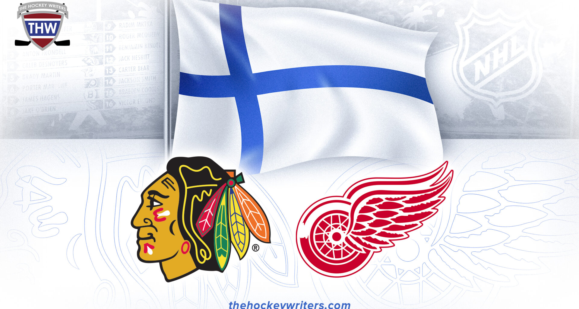 Chicago Blackhawks Detroit Red Wings, Finnish Player at the Draft