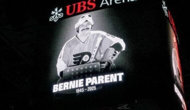 Flyers legend goaltender Bernie Parent dies at 80
