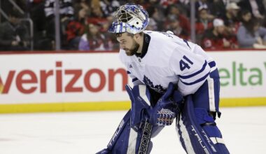 Anthony Stolarz hoping for multiyear extension from Toronto Maple Leafs