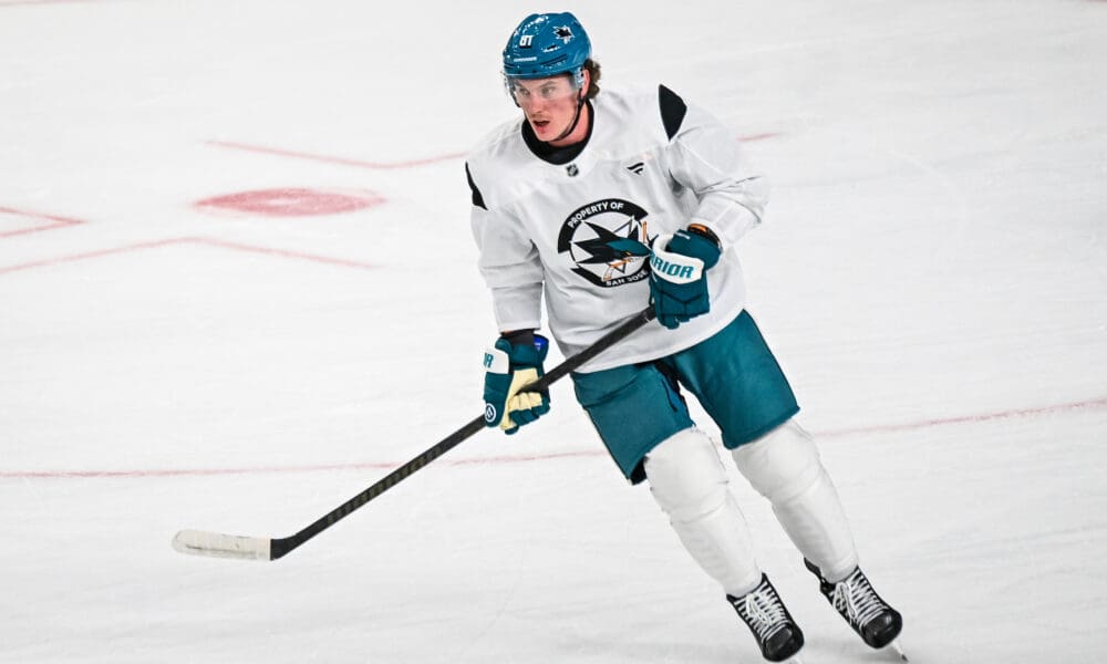 Gaudette Happy To Find Stability With Sharks, Talks Playing Center