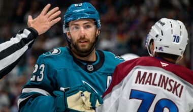 Goodrow Talks Sharks' Leadership & Identity, What Ryan Reaves Brings