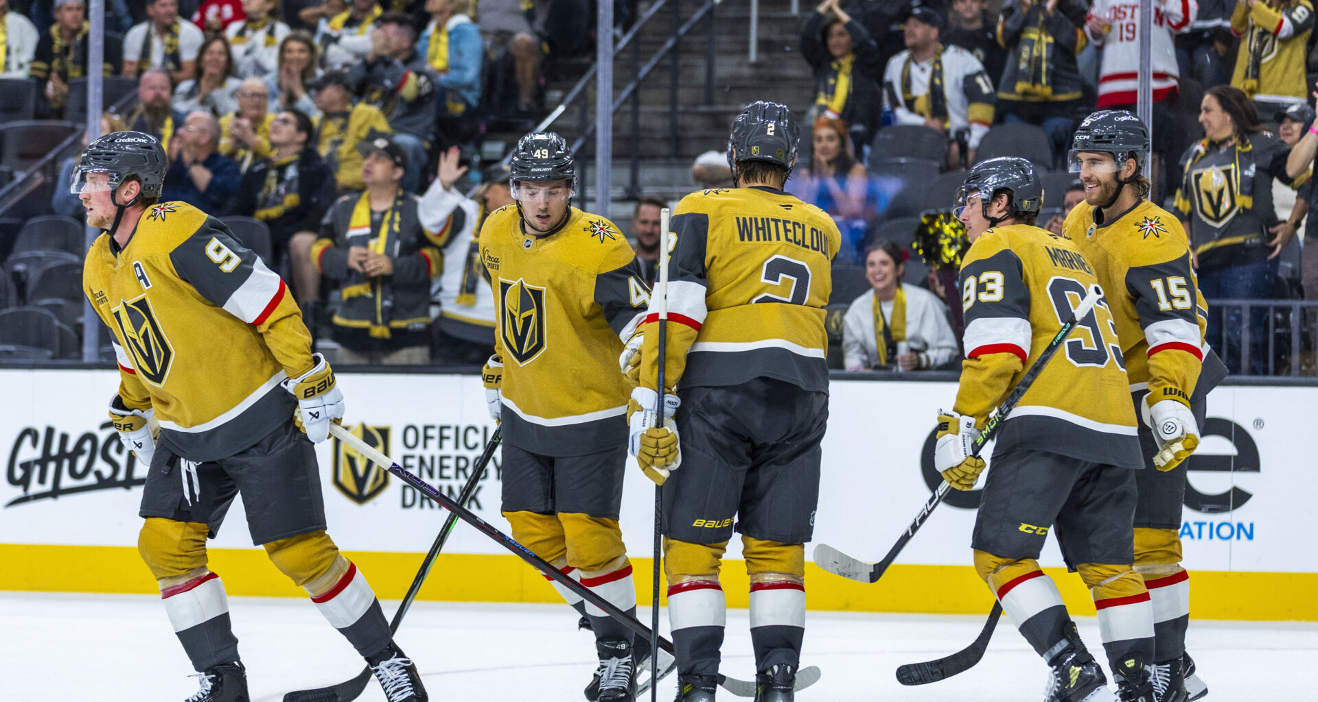 Mitch Marner makes Golden Knights debut in NHL preseason win over Utah Mammoth | Golden Knights