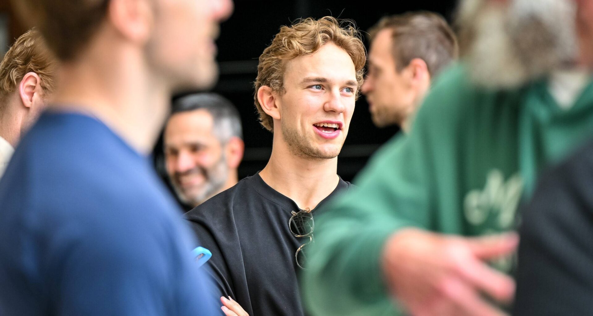 San Jose Sharks forward William Eklund.