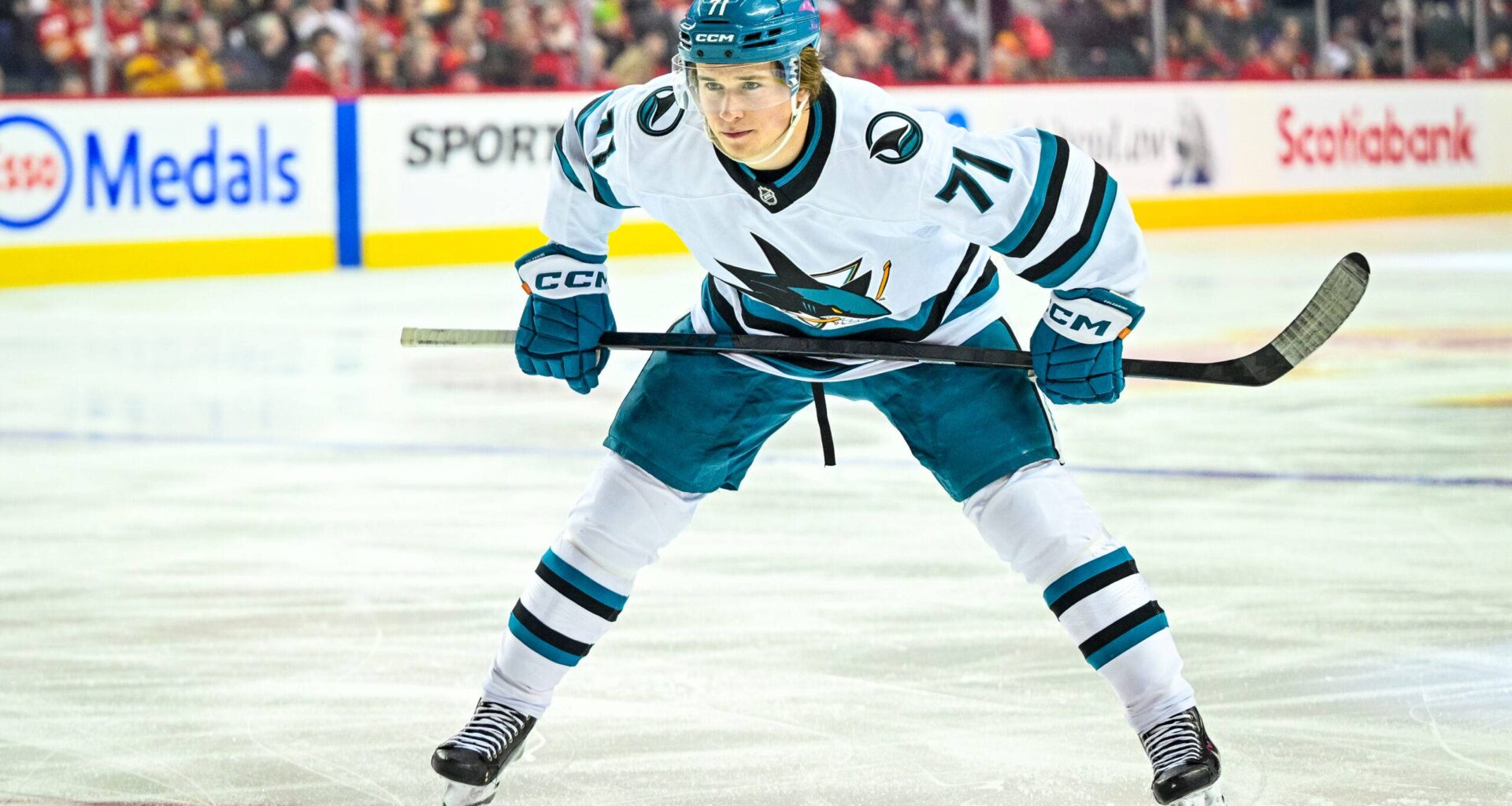 San Jose Sharks center Macklin Celebrini