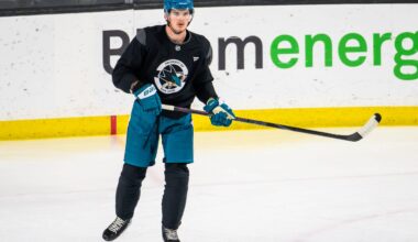 San Jose Sharks prospect Sam Dickinson