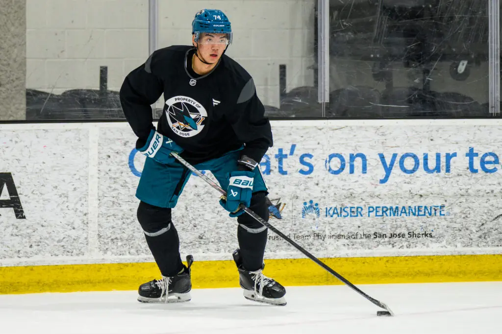 San Jose Sharks prospect Haoxi (Simon) Wang