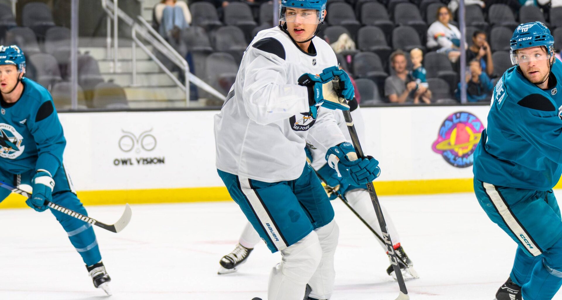San Jose Sharks defenseman Shakir Mukhamadullin
