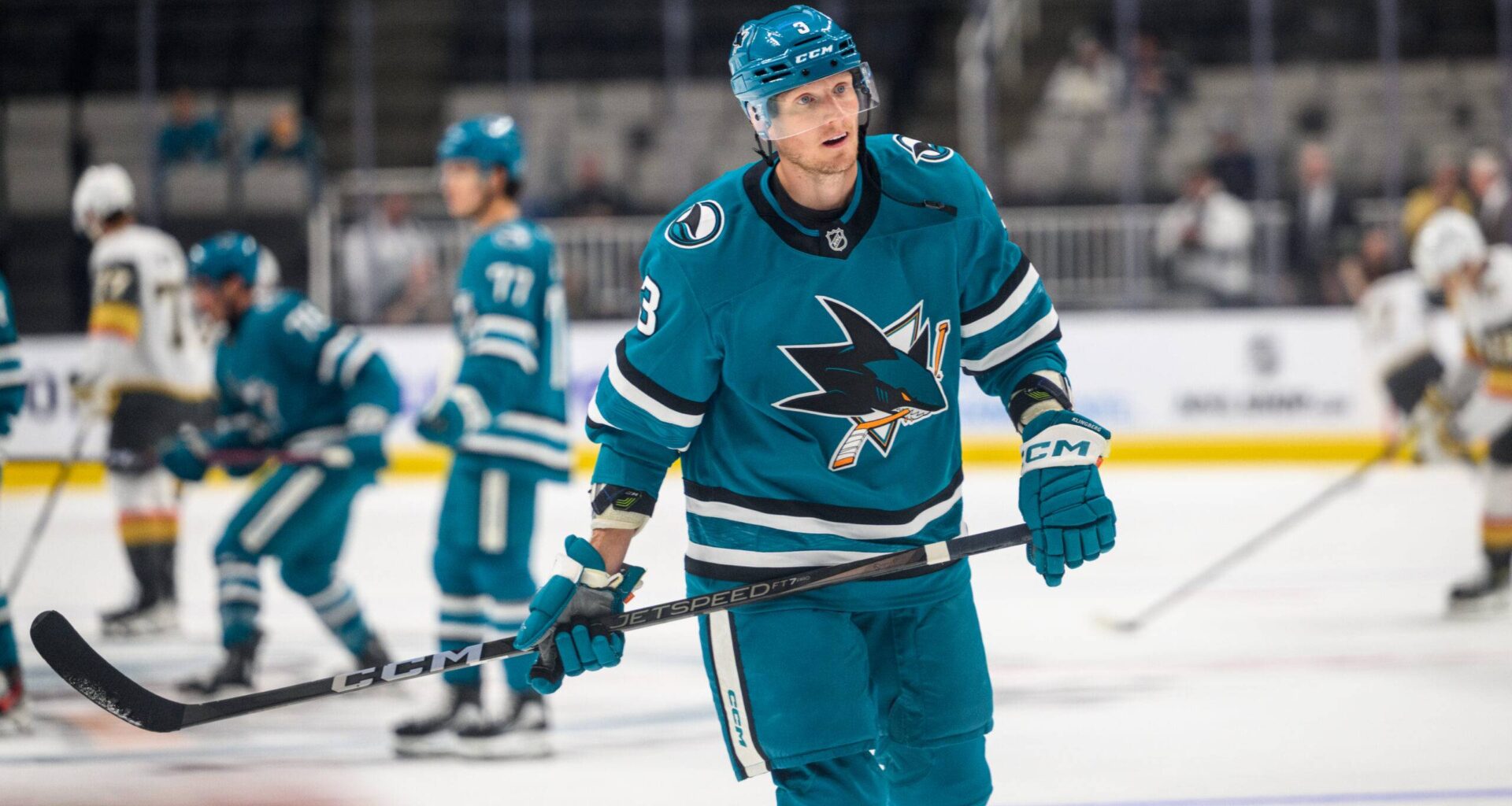 San Jose Sharks defenseman John Klingberg