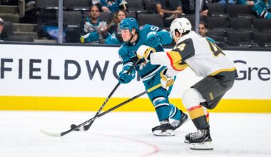 San Jose Sharks forward Ethan Cardwell