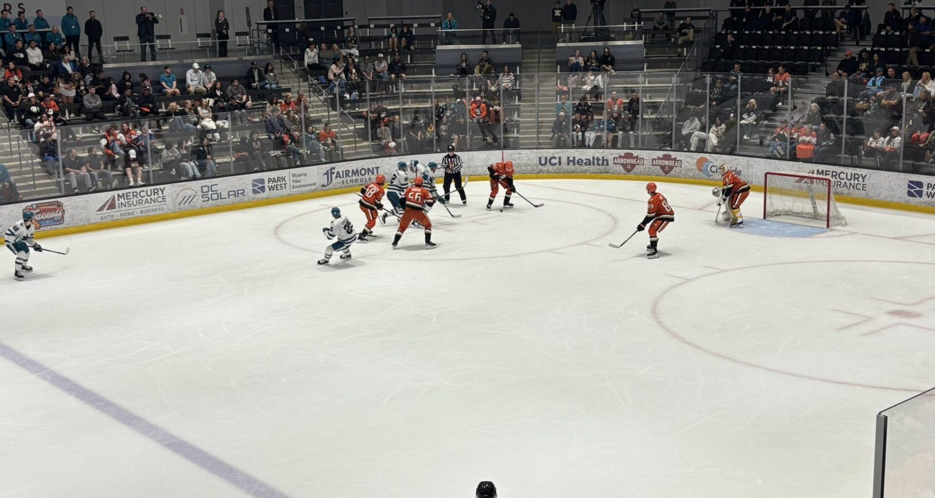San Jose Sharks vs. Anaheim Ducks at Rookie Face-Off