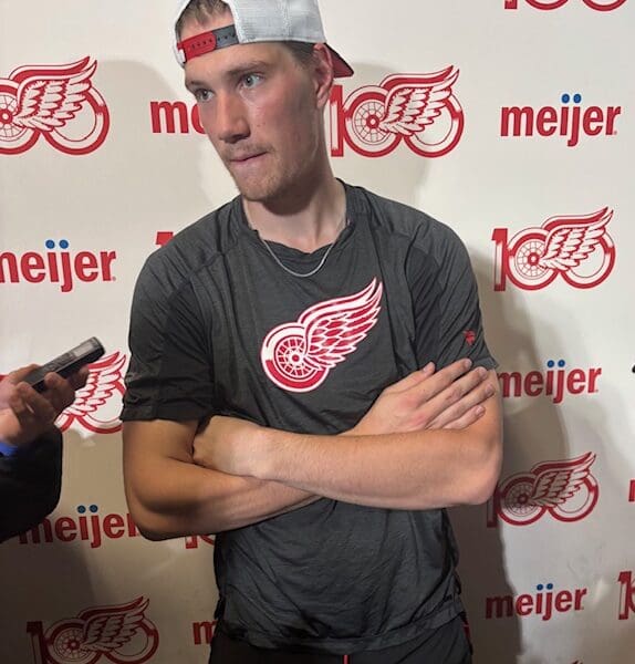 Elmer Soderblom, detroit red wings