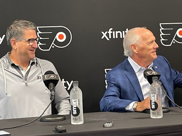 Flyers president Keith Jones