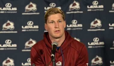 Colorado Avalanche star Nathan MacKinnon...