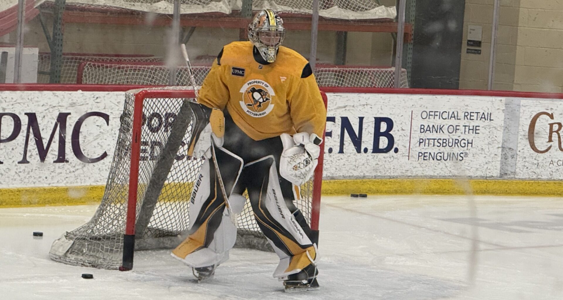 Wide Changes for Goalie; Top Pick Wants Challenge