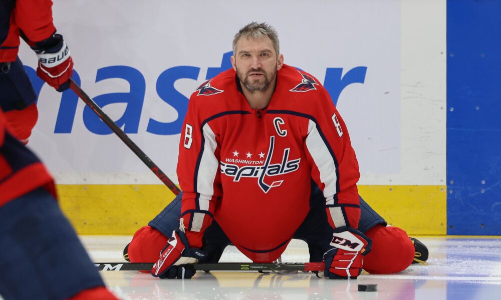 Is there striker Alexander Ovechkin before his last NHL season?