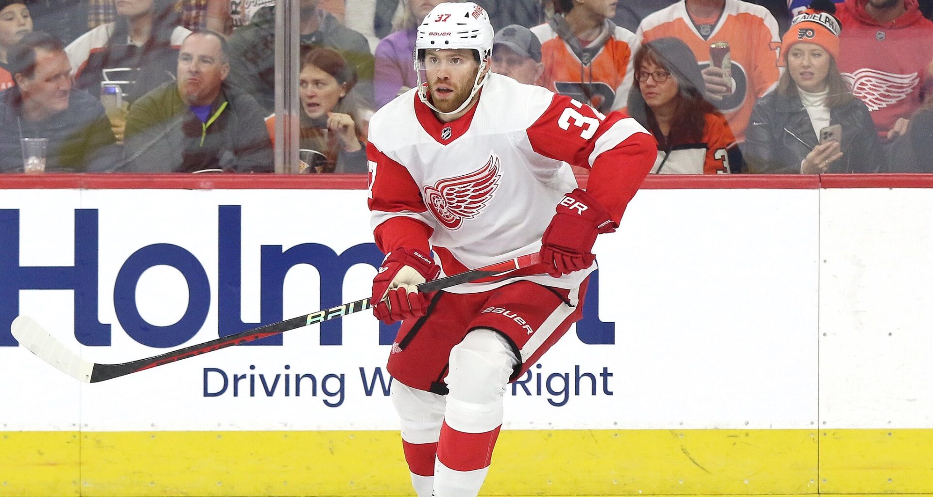 JT Compher Detroit Red Wings