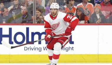 JT Compher Detroit Red Wings