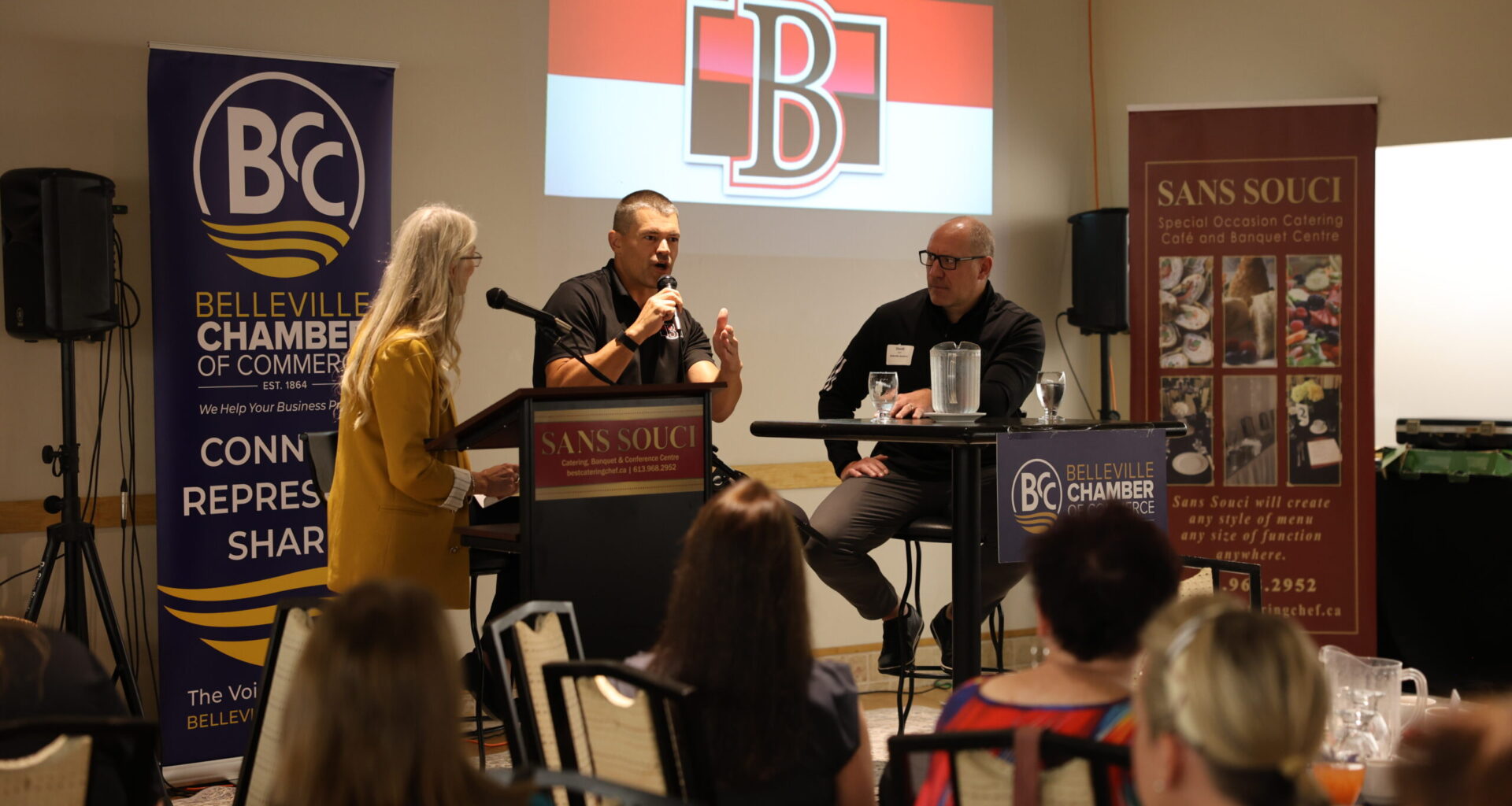 Belleville Sens talk community connection with Belleville Chamber of Commerce – Belleville Sens