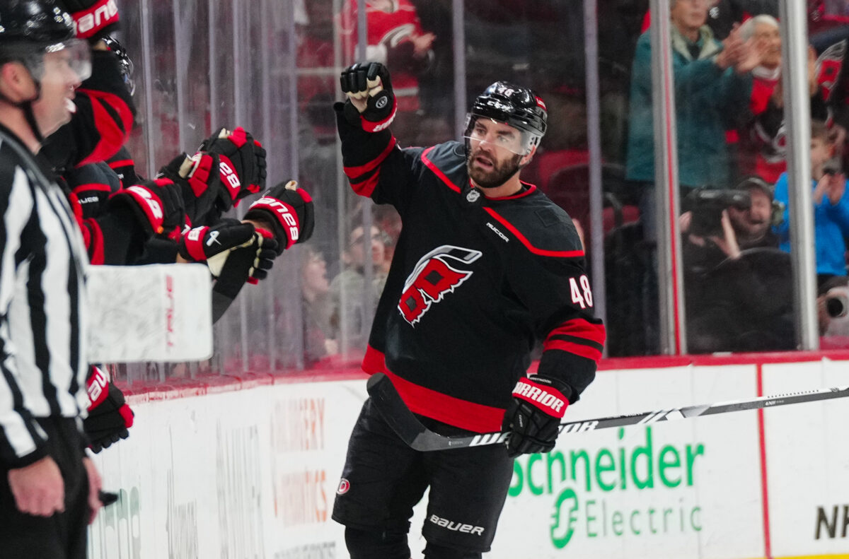 Hurricanes' Martinook Eyeing Another Career Season as He Closes in on 100 Career Goals - The Hockey Writers - Carolina Hurricanes
