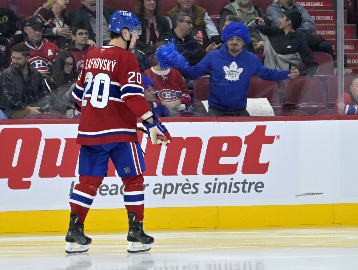 Juraj Slafkovsky Montreal Canadiens Toronto Maple Leafs Fan