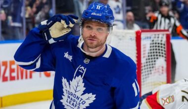 Max Domi earns rave review after first practice with top line at Maple Leafs camp