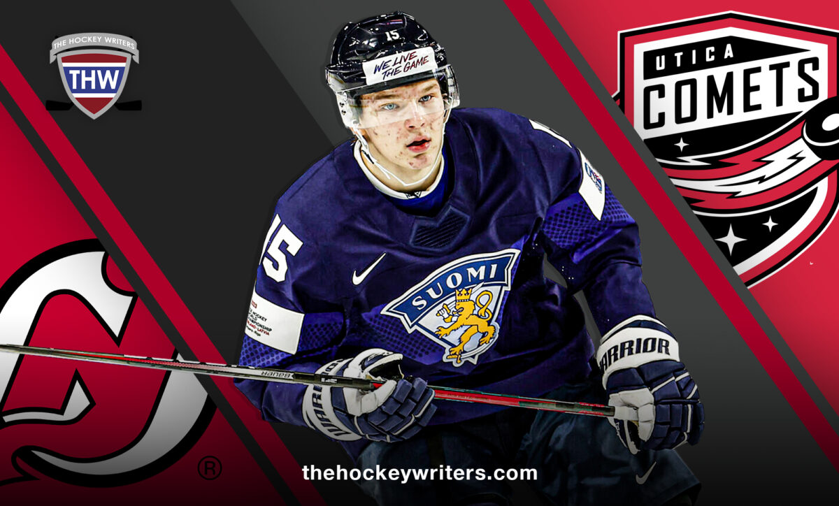 Lenni Hämeenaho New Jersey Devils and Utica Comets