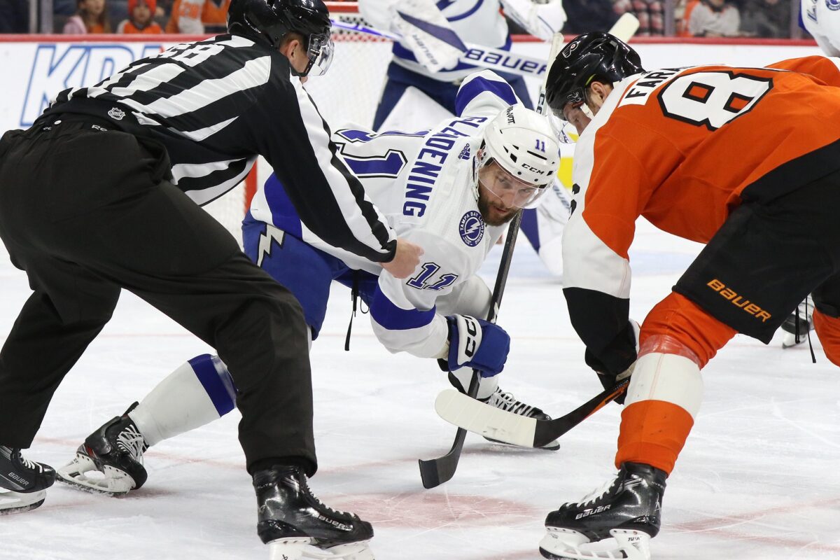 Luke Glendening Tampa Bay Lightning