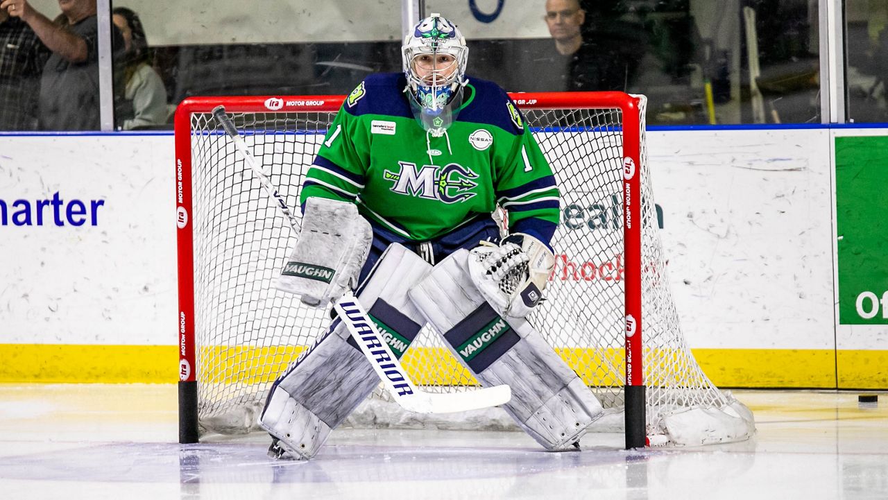 Maine Mariners Goalie Brad Arvanitis. (Maine Mariners Photo)