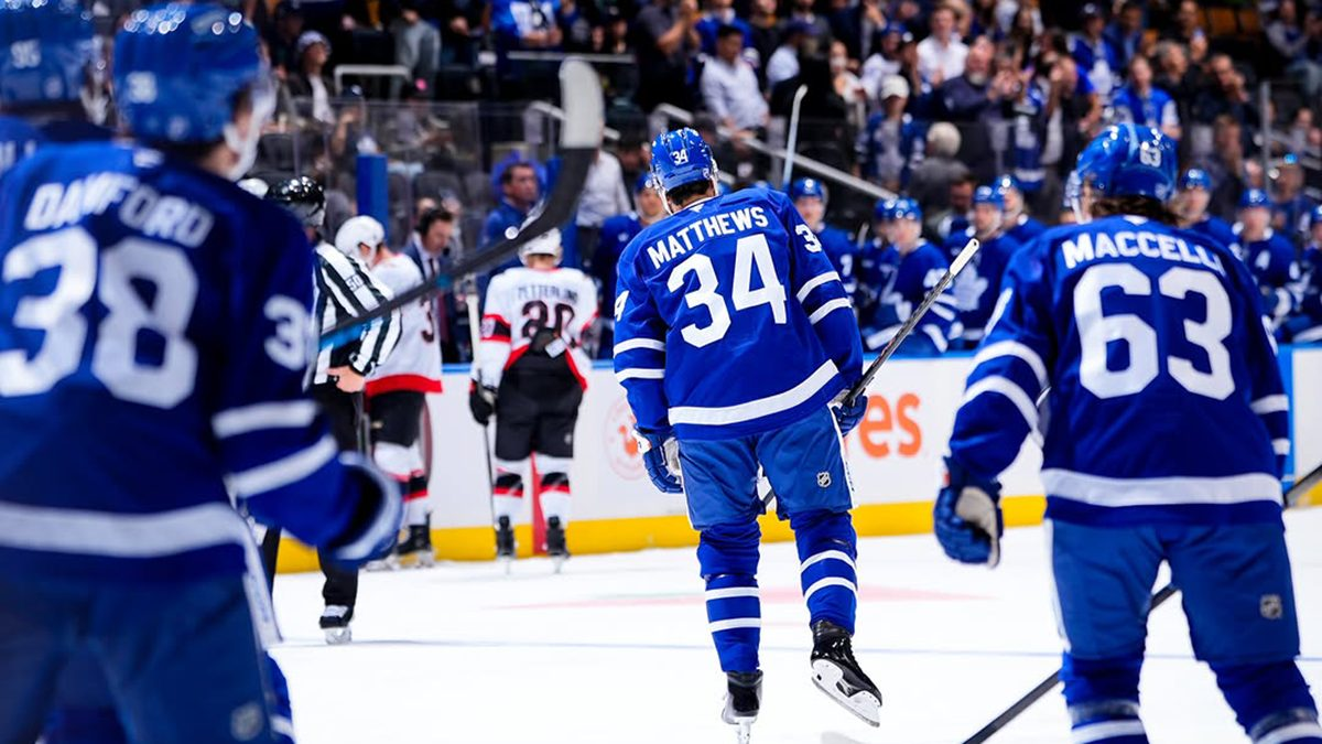 Maple Leafs drop first preseason home game to Senators in overtime