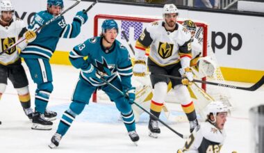 Youngsters Show Flashes, But Sharks Lose 2-1 to Golden Knights in Pre-Season Tilt