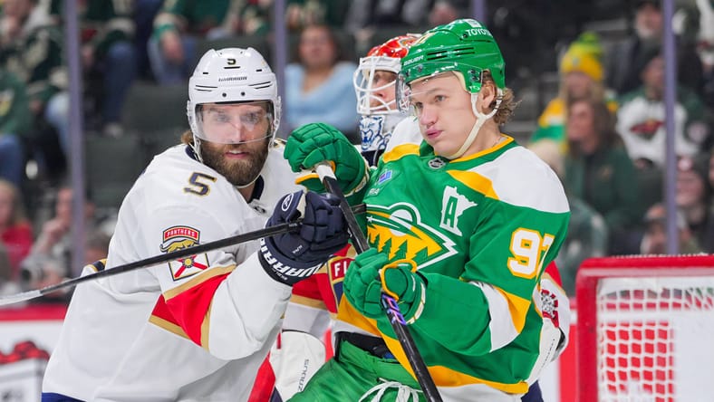 Kirill Kaprizov - Florida Panthers at Minnesota Wild