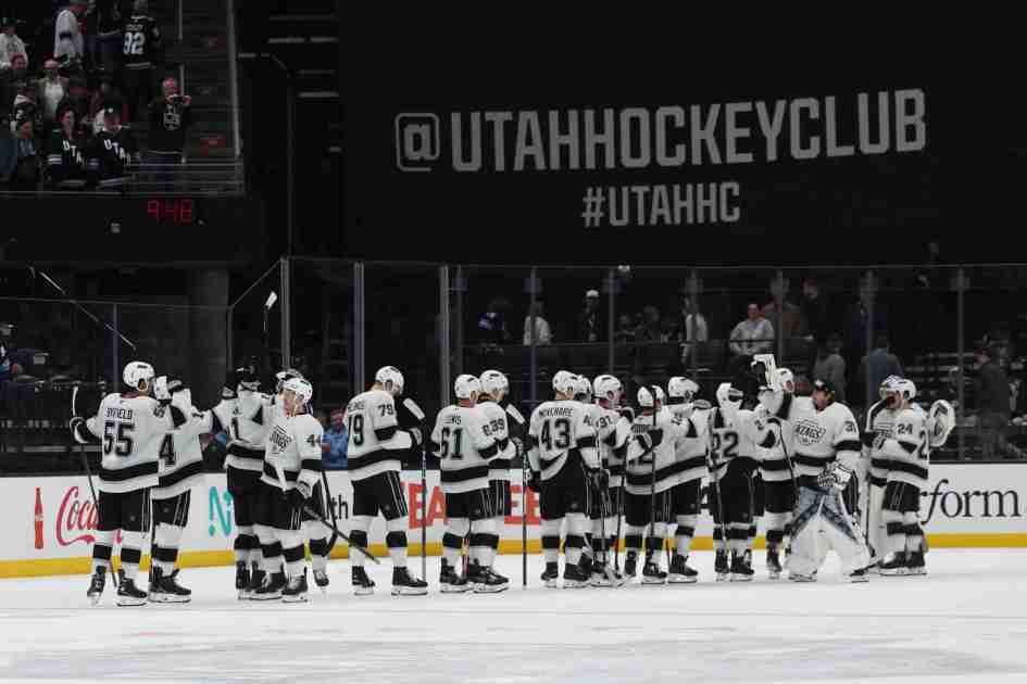 NHL: Los Angeles Kings at Utah