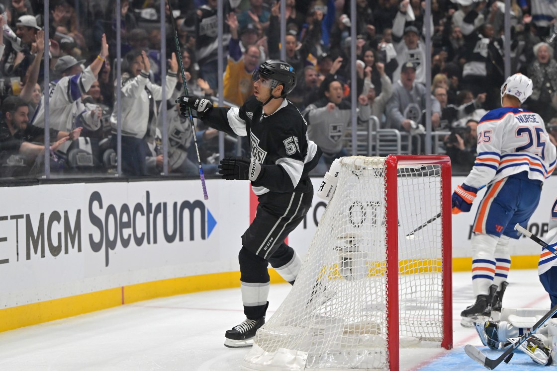 NHL: Stanley Cup Playoffs-Edmonton Oilers at Los Angeles Kings