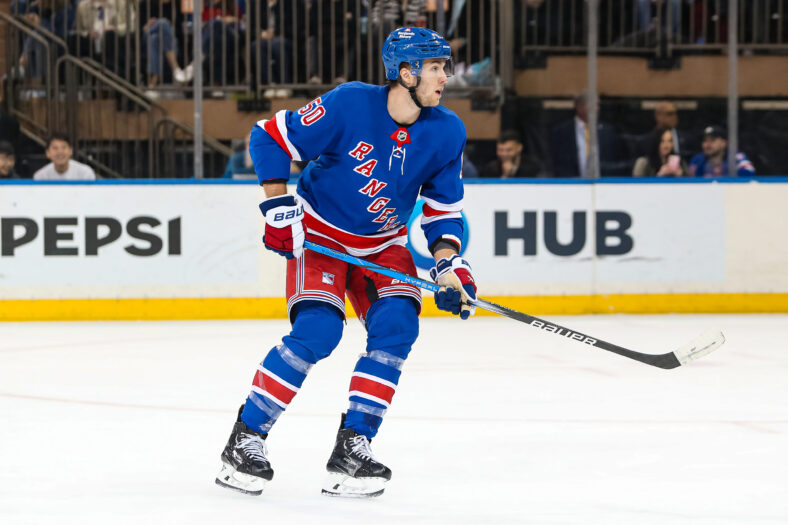 NHL: Vancouver Canucks at New York Rangers